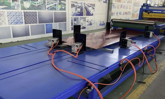 Линия для поперечной резки рулонной стали VRPH-2.5-10T