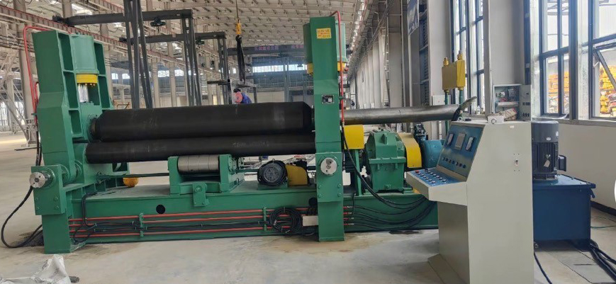 Трехвалковый листогиб W11S-16-3000