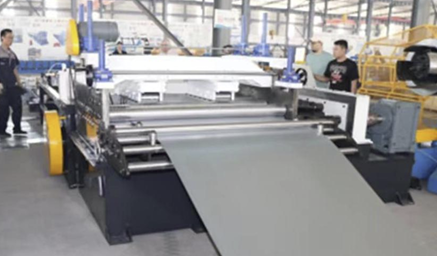 Линия для поперечной резки рулонной стали VRPH-2.5-10T