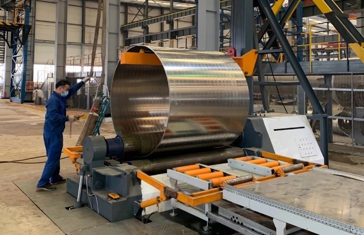 4-х валковый листогибочный пресс CTW12CNC